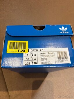 Adidas tenisky gazelle J - 5