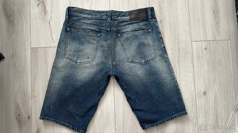 Pánske,kvalitné riflové šortky Calvin KLEIN - veľkosť 32 - 5