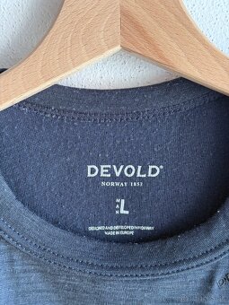 Merino tričko Devold Duo Active Merino 205 Shirt Man Ink - 5