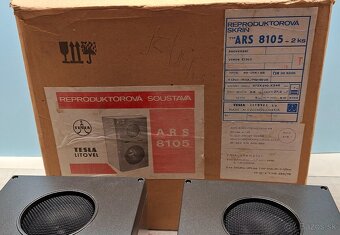 Predam repro Tesla ARS 8105, 4Ohm + orig.krabica - 5