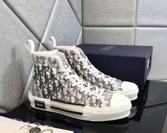 Dior B23 High Top Logo Oblique - 5