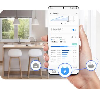 Samsung chladnička s mrazničkou 344 ℓ Séria RB7300T s WIFI - 5