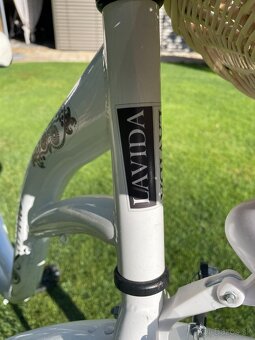 Dámsky Retro Bicykel ORLANDO LAVIDA 28" Biely - 5