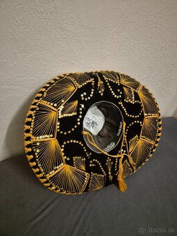 Originálne mexické sombrero – ručne zdobené, Made in Mexico - 5