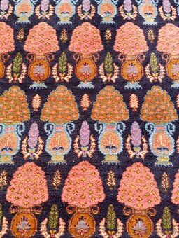 ⭐Investičný perzský hodvábny koberec Keshan 192x120 cm⭐ - 5