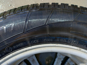 4x ALU Disky R17 + Zimné pneu Dunlop - 5