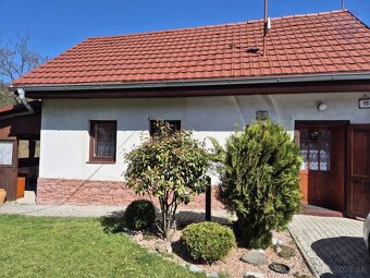REZERVOVANÉ Chalupa v Hodruši – Hámroch, pozemok 720 m² - 5