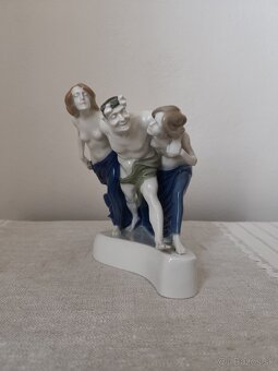 Rosenthal Caasmann porcelánová soška súsošie - 5
