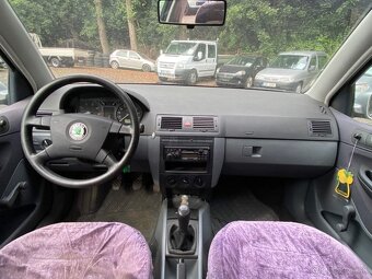 Škoda Fabia 1.4 MPI 50kW ABS Airbag 130tkm nové ČR 2002 - 5