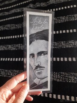 Nikola Tesla zalozky do knih - 5