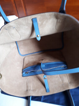 modrá kabelka polo ralph lauren - 5