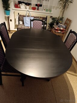 Jedálenský stôl š/d/v 100/140/76 cm - 5