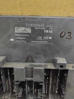 riadiaca jednotka komfortu Škoda VW - 5