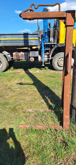 MAN 19,322 - 4x4 Trojstranný sklápač + hydraulická ruka - 5