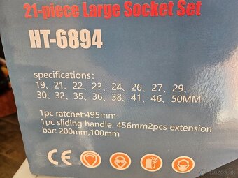 predám veľkú Gola tankovu gola sada Nadstavce od 19mm do 50m - 5