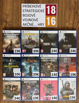 HRY na PS4 a PS5 (4+1 alebo 6+2 zdarma) - 5