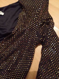 Zlaté spoločenské šaty - 5