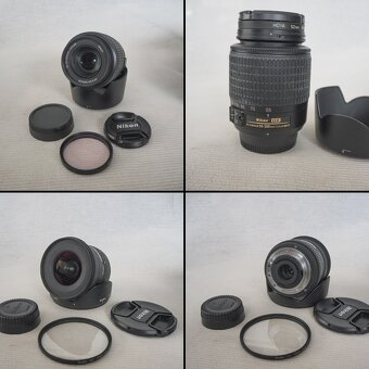 Nikon D5100 s príslušenstvom. - 5