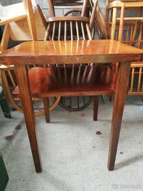 Retro stoličky stôl taburetka - 5