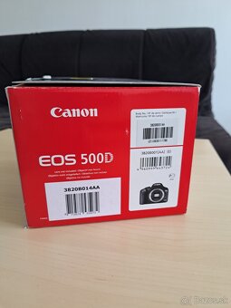 Canon EOS 500D + objektív EF-S 18-55 mm (nové, nepoužité) - 5