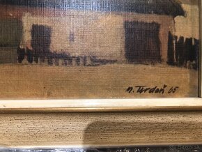 Zarámovaný OBRAZ M.TVRDOŇ 65 ••• ROZMERY cca 54 x 42 cm - 5