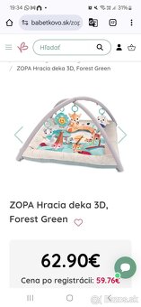 Zopa Hracia Deka 3D s vyvýšenými mantinelmi - 5