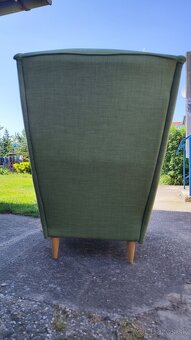 Kreslo Ušiak zelené - 5