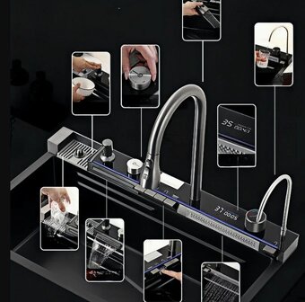 Predám multifunkčný drez 75X46cm - 5