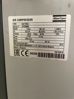 Skrutkový kompresor s výbavou a pieskovačkou - 5