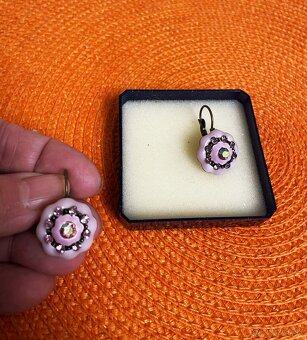 Starožitné viktoriánske náušnice - 5