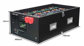 LIFEPO4 batéria k FVE 51,2V; 280-340AH BOX - 5