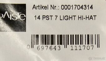 Paiste PST 7 Light Hi-Hat 14" - 5
