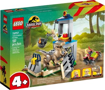 Lego Jurassic park, Jurassic world neotvorene sety - 5