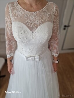 Svadobné šaty Rosa Clara Alina- šité na mieru - 5