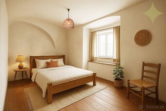 ►Veľký Apartmán 3+1izb. so záhradou a chatkou v hist. budove - 5