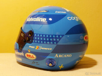 Fernando Alonso 2024 Aston Martin VC Las Vegas F1 prilba 1:2 - 5