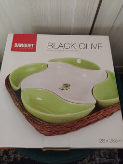 NOVÉ servírovacie misky v košíku (iba osobný odber) - 5