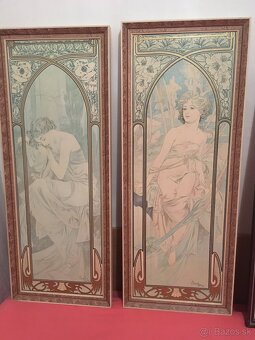 Alfonz Mucha reprodukcie zaramovane - 5