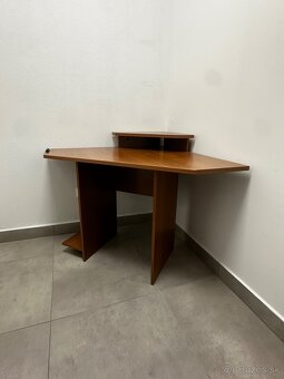 (DO 27.12.) Rohový písací stôl - 5