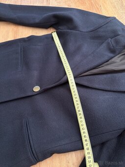 Tmavo modrý kabát Only - 5