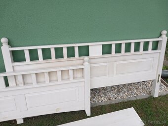 Manželská posteľ z masívu - 5