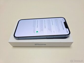 Apple iPhone 14 128gb BLUE,BATERKA 100% - 5