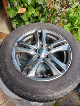 Predám disky Gepard 15" s pneu Continental - 5