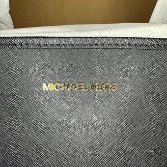 Nová dámska kabelka Michael Kors Jet Set Travel LG Black - 5