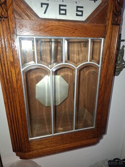 Predám funkčné starožitné štvrťbicie hodiny JUNGHANS s melod - 5