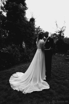 Svadobné šaty boho štýl - 5