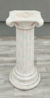 Lampa keramická na stĺpe. - 5