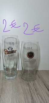 České pivové poháre 2 - 5