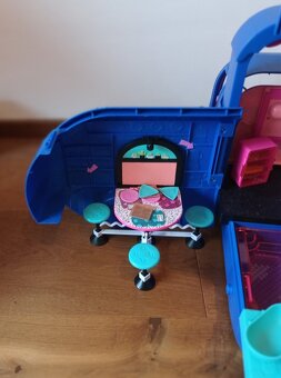 Fialový LOL karavan + 2 babiky - 5