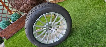 Zimné pneumatiky na diskoch AUDI , nové originál. - 5